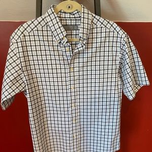 Talbots Short Sleeve Button Down M